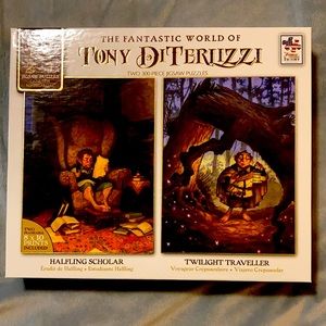2-in-1 300 pc jigsaw puzzles ~the Fantastic World of Tony Di Terlizzi~ artist.